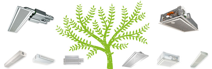 Poutre froide : climatisation modulaire