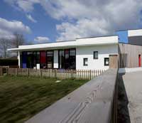 Crèche écologique avec du
PCBT (rénovation)