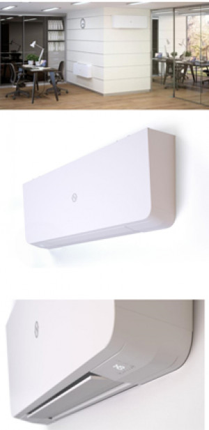 Bi2 Wall - Ventilo-radiateur inverter ultra-fin 2019