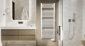 Radiateur sèche-serviettes NAO 3EO – Intuis 2025