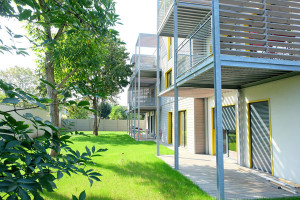 Une résidence bioclimatique en bois et éco-matériaux