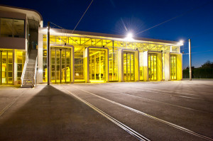 Géothermie sur pieux énergétiques: centre de tramways de Tours