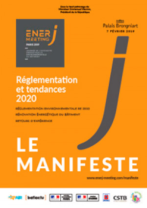 Réglementation et tendances bâtiment 2020, le nouveau Manifeste EnerJ-meeting 2019
