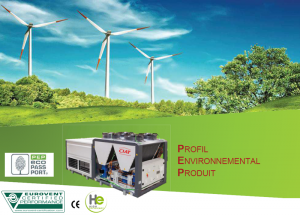 1ers Rooftops à faible impact environnemental avec la conformité PEP Ecopasseport®
