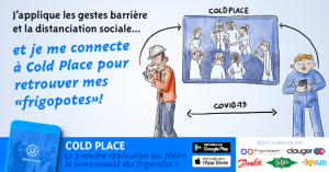 Cold Place, la 1ère app mobile fédérant la communauté des frigoristes