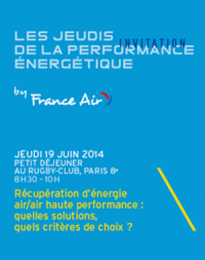 France Air - jeudis de la performance énergétique - Juin
