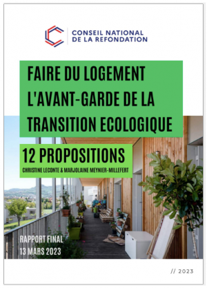 12 propositions pour faire du logement l'avant-garde de la transition écologique