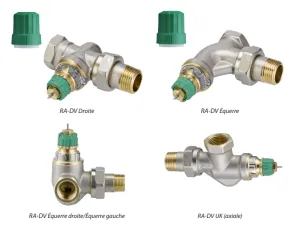 Danfoss RA-DV – Robinet radiateur autoéquilibrant 2026