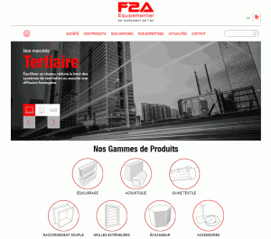 Nouveau site internet F2A, nouvelles fonctionnalités