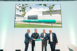 Hydrogène vert : Wilo et Schneider Electric inaugurent la centrale H2Powerplant