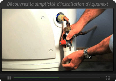 vidéo d'installation du chauffe-eau Aquanext
