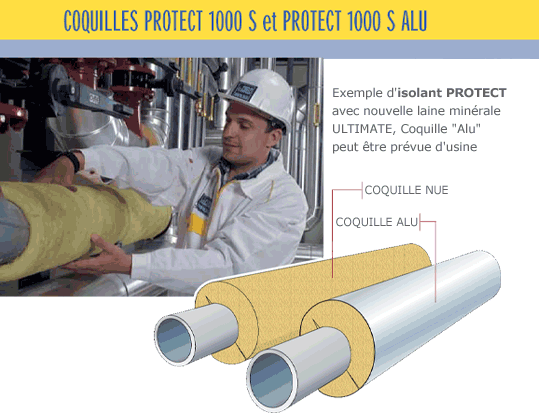 isolant coquille protect 1000 S