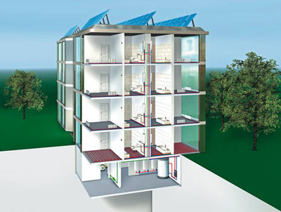Immeuble avec MTA
