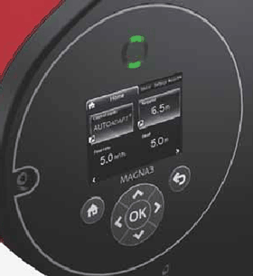 Panneau de commande intégré au circulateur Panneau de commande intégré au circulateur