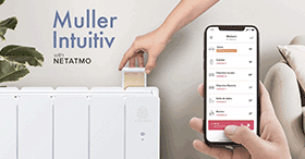 Technologie embarquée Muller Intuitiv : radiateurs électriques intelligents