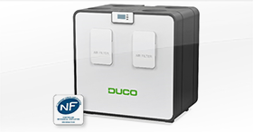 VMC double-flux  100% conforme à la réglementation : DucoBox Energy Comfort FR