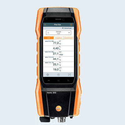 testo 300 : analyseur connecté pour combustion simplifiée