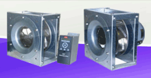 Nouveaux ventilateurs centrifuges, accouplement direct
