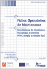 Livre FICHES OPERATOIRES De Mise Au Point : Installations V.M.C. (simple et double flux)