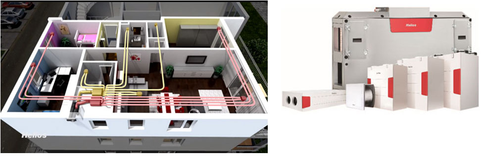 Ventilation des bâtiments labélisés par le Passivhaus Institut