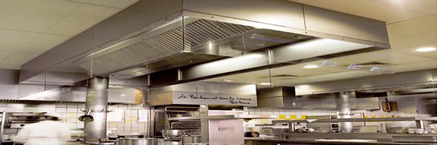 Ventilation dans les locaux de cuisine