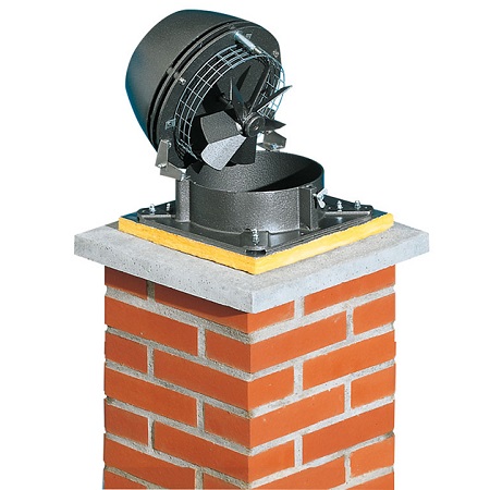 ventilateur installé en sortie du conduit de fumée ventilateur conduits de fumée