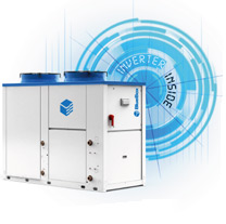 Refroidisseur de liquide air / eau à compresseur inverter Zeta Rev Refroidisseur de liquide air / eau à compresseur inverter Zeta Rev