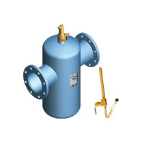 Zeparo, séparateur de boues en ligne à barreau magnétique, Pneumatex