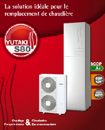 Yutaki S Et S80 Pompes à Chaleur Air Eau