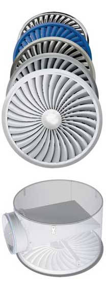 airnamic diffuseur plastique haute performance
