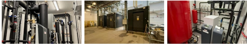 Locaux techniques en conteneurs