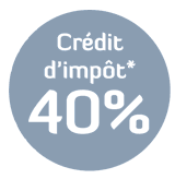 credit d'impot 40%