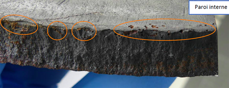 corrosion sous dépôt boues  
