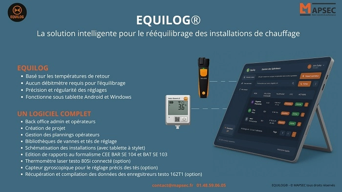 Logiciel de rééquilibrage hydraulique
