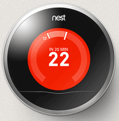 thermostat intelligent de Google Nest
