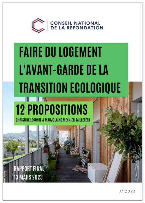 rapport cnr transition écologique