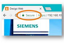 Siemens connexion sécurisée