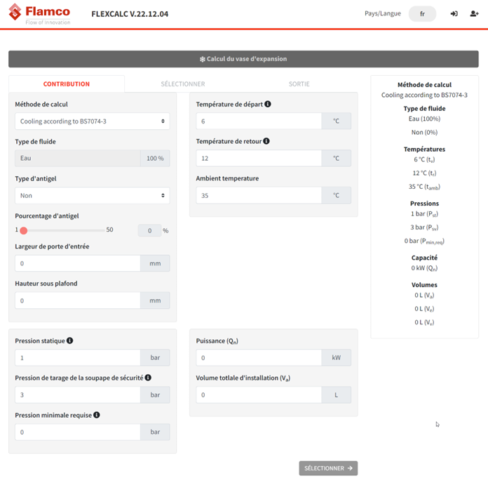 logiciel flexcalc