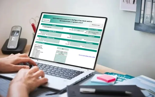 Interface d’un outil de dimensionnement pour le chauffage et l’eau chaude sanitaire en logement collectif