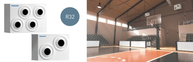PACi NX Jet Air Stream Panasonic - unité de climatisation pour entrepôts et halls tertiaires