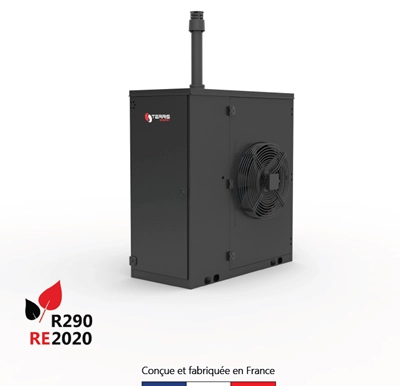 T-DUO90 : PAC hybride monobloc R290 pour chauffage collectif