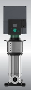 Pompe multicellulaire Wilo-Helix2.0-VE pour surpression efficace Pompe Wilo-Helix2.0-VE en inox avec moteur IE5 pour bâtiments et industrie