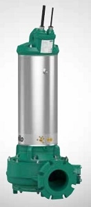Pompe Wilo-Rexa SOLID Q pour le relevage des eaux usées Pompe Wilo-Rexa SOLID Q avec surveillance connectée et système de décolmatage automatique