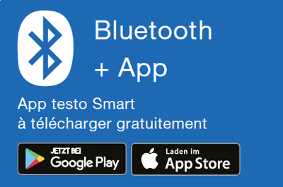 bluetooth testo app smart