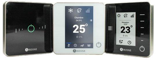 nouveaux thermostats intelligents Airzone