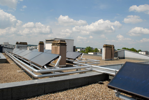 Panneaux solaire en toiture