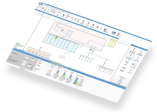 Logiciel de dimensionnement éléctrique