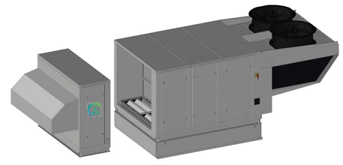 Module adiabatique sur rooftop