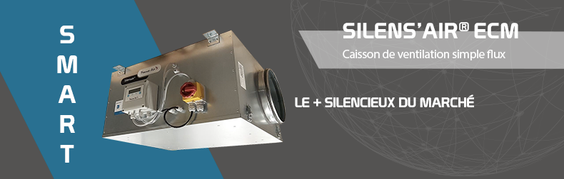 Silens’air ECM ventilation